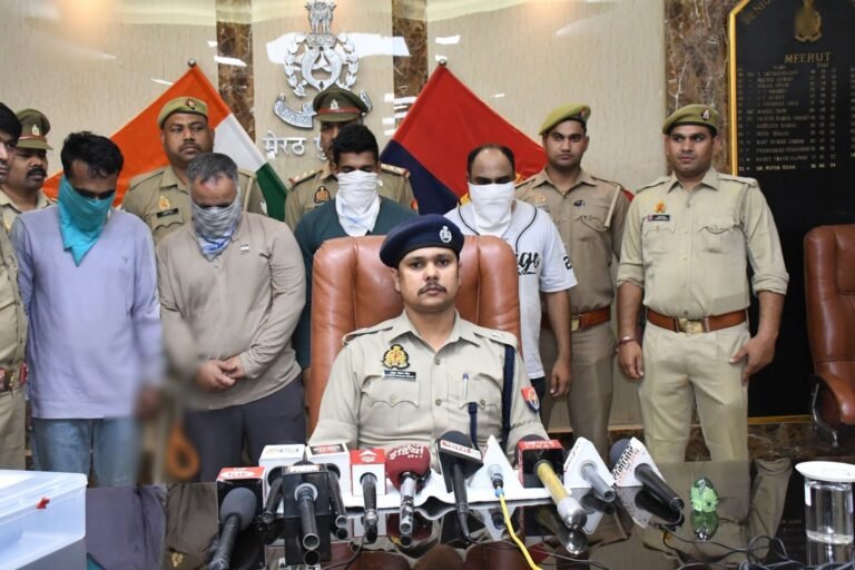 MEERUT: नौचन्दी पुलिस और नगर स्वॉट टीम की बड़ी कार्रवाई: ऑन डिमांड लग्ज़री कार चुराने वाले अंतरराज्यीय गिरोह का पर्दाफाश